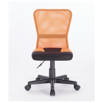 Кресло компактное BRABIX Smart MG-313 (черный, оранжевый) в Бийске - bijsk.mebel54.com | фото
