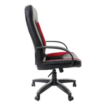 Кресло офисное BRABIX Strike EX-525 (черно-красный) в Бийске - bijsk.mebel54.com | фото