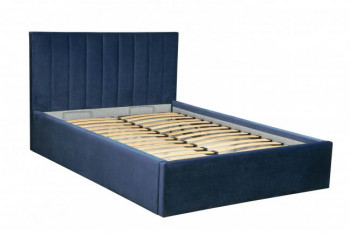 Кровать "Юнона" ш. 1600 (Н=1020мм) (ягуар нэви) в Бийске - bijsk.mebel54.com | фото