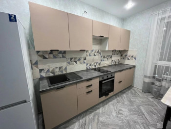Модульная кухня Норд 2,5 м (Софт какао/Белый) в Бийске - bijsk.mebel54.com | фото