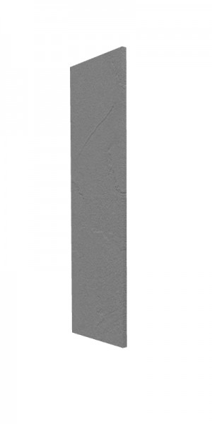 Панель торцевая (для шкафа верхнего высокого) ВП Лофт (Штукатурка серая) в Бийске - bijsk.mebel54.com | фото