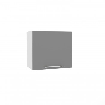 Ройс ВПГ 500 Шкаф верхний горизонтальный высокий (Графит софт/корпус Серый) в Бийске - bijsk.mebel54.com | фото